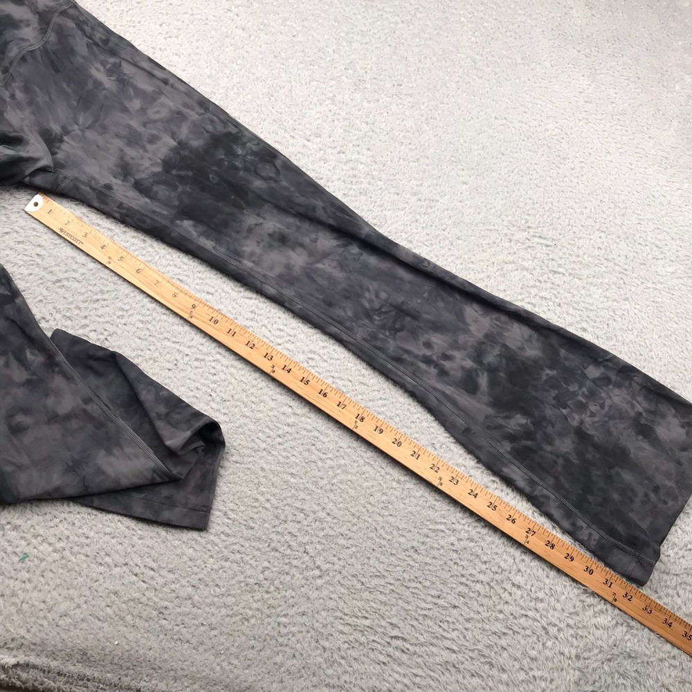 Lululemon Groove Super High-Rise Flare Pants Womens 4 (23x32) Diamond Dye Gray - Picture 7 of 11